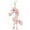 A, variant on Horse Keychain 15cm Funny Standoffish Horse Pendant Soft Stuffed Animal Key Ring For Keys