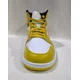 thumbnail image 5 of N I-K-E A i r-Jor-dan 1 Mid White/Vivid Sulfur/B Men's Sneakers-Sz 10.5 NWB BQ6472-170, 5 of 6
