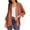 Brown, variant on Women's Linen Cardigan Oversized Button Down Long Sleeve Shirt Jacket Lightweight Casual Loose Fit Beach & Daily Outwear