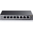 thumbnail image 2 of Restored TP-Link 8-Port Gigabit PoE Easy Smart Managed Switch with 55W 4-PoE Ports Plug and Play Desktop Metal Lifetime IEEE 802.3af compliant (Refurbished), 2 of 2