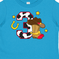 thumbnail image 4 of Inktastic Cowboy Birthday Three Years Old with Cowboy Boots Boys Toddler T-Shirt, 4 of 5