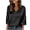 A-Black397, variant on Women Tshirts Soft Summer Silk Satin Classic Fit Short Sleeve T Shirts Tops Comfort Casual Ladies Basic T Shirts