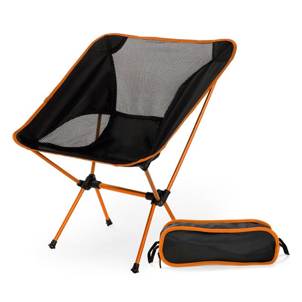 Silla plegable ultraligera de viaje, silla para acampar al aire libre de alta carga superdura, silla portátil para playa, senderismo, Picnic, asiento, herramientas de pesca, silla Tan Jianjun unisex