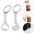 thumbnail image 5 of TNOBHG Metal Key Ring Stainless Steel Key Ring with Shopping Cart Token Metal Keychain Organizer Convenient Shopping Handheld Accessory Cart Token Key Ring, 5 of 8