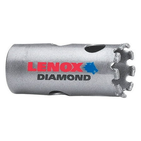 UPC: 0082472121131 | Lenox Diamond 7/8 in. Dia. x 1.5 in. L Diamond Grit Hole Saw 1 pc.