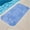 Sky Blue, variant on Non-Slip Bath Mat, Suction Cup Shower Floor Mat with Cute Footprint Design, Anti-Skid Waterproof Pad for Bathroom Toilet Pool Safety