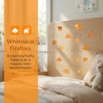 thumbnail image 7 of Animals Wall Decals Glow in the Dark, Girls Boys Waterproof Decoration for Living Room Wall Bathroom Toilet 3 Sets Orange Ladybugs 11.4" x 7.9", 7 of 7
