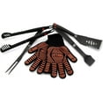 thumbnail image 7 of Yukon Glory 5pc Premium Grilling Tools Set with Spatula, Gloves, Tongs, Grill Brush, Meat Fork, 7 of 7