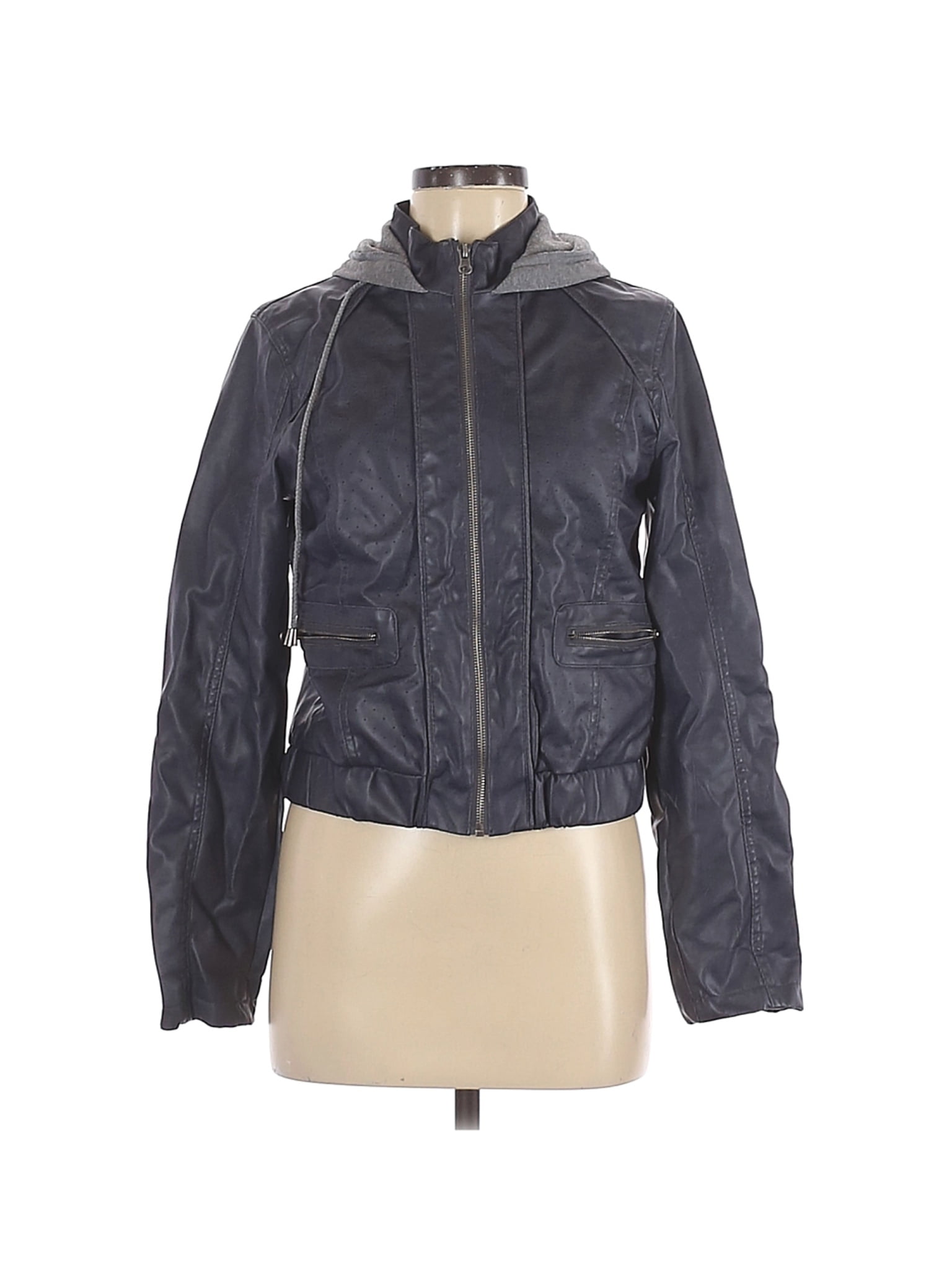 miss london leather jacket