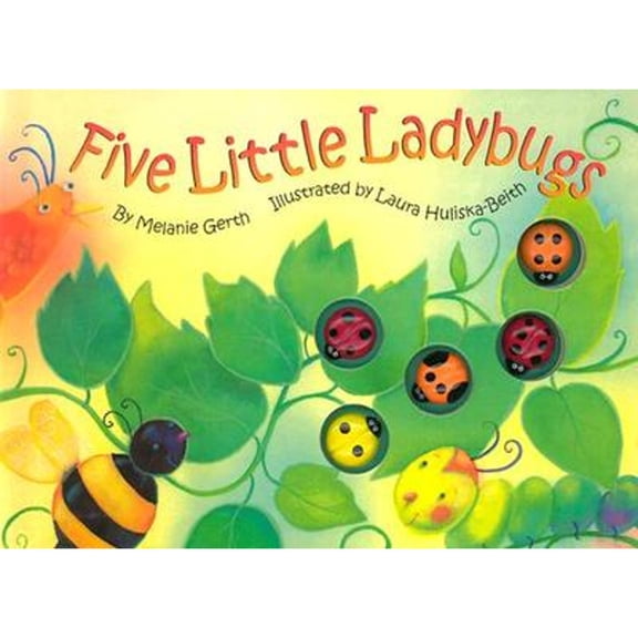 Five Little Ladybugs (Hardcover) by Piggy Toes Press (Creator)