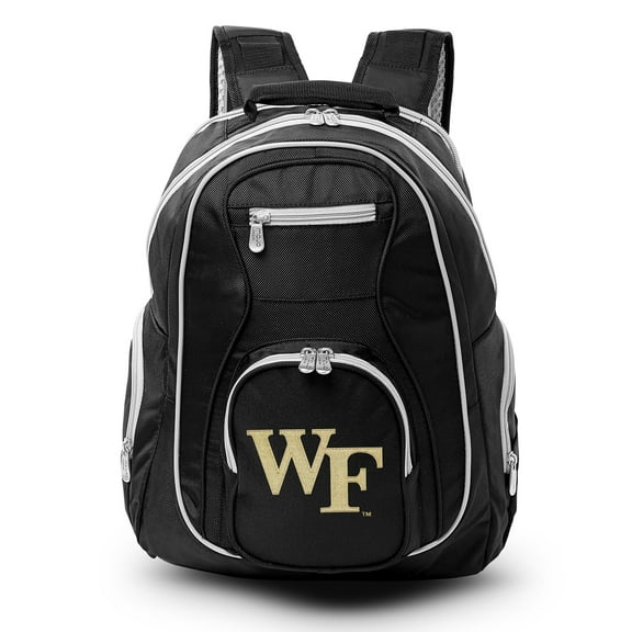 MOJO Black Wake Forest Demon Deacons Trim Color Laptop Backpack