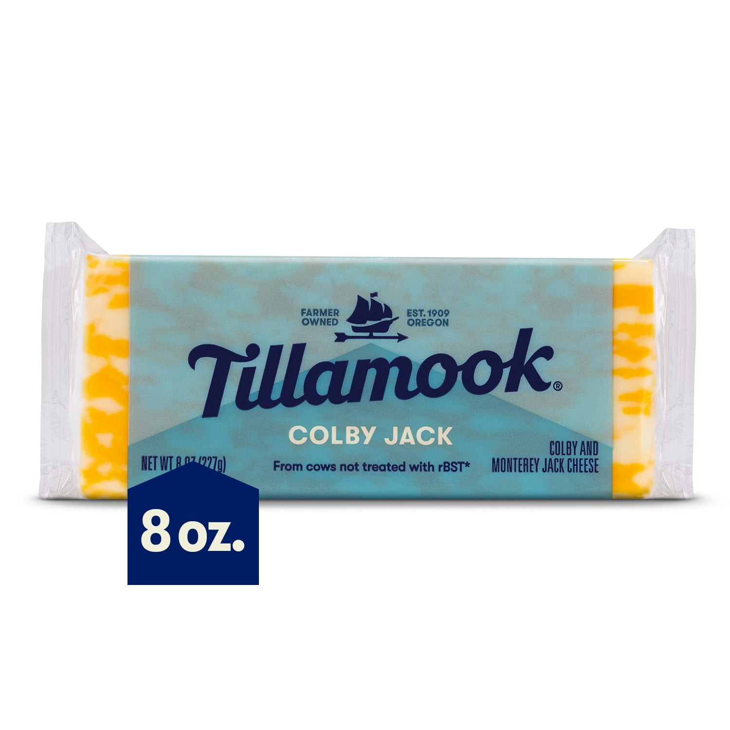 Tillamook Colby Jack Cheese Block, 8 oz