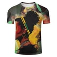 thumbnail image 3 of Tops para hombre, blusas y camisas de manga corta con cuello redondo para hombre Camisa de manga corta estampada para hombre Top/camisa de manga corta con cuello redondo Tops para hombre, 3 of 4