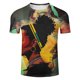thumbnail image 3 of Tops para hombre, blusas y camisas de manga corta con cuello redondo para hombre Camisa de manga corta estampada para hombre Top/camisa de manga corta con cuello redondo Tops para hombre, 3 of 4