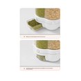 thumbnail image 3 of Contenedor de alimentos Yashi para El hogar Dispensador de cereales sellado color blanco, 3 of 5