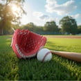 thumbnail image 7 of Urby Left Handed Baseball Glove, Left Handed T Ball Glove for Lefty, T-Ball & Youth Baseball Gloves. Entry-Level. Pink. 10.5in. Age 4-7, 7 of 7