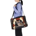 thumbnail image 6 of Rabbit Premium Fabric Cat Carrier Bag - 17x10x11.8 in - 900D Oxford Cloth, Sherpa Base, Nylon Webbing - Stylish and Comfortable Pet Travel Tote, 6 of 7