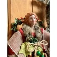 thumbnail image 3 of Santa's Workshop Homespun Angel Tree Topper, 3 of 6