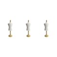 thumbnail image 2 of Ruiboury 1/2/3/5 Cat Dog Clothes Mannequin Doll Dress Form Display Rack Convenient and White S 3PCS, 2 of 6