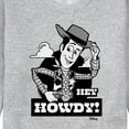 thumbnail image 3 of Toy Story - Hey Howdy - Men's Crew Neck Fleece Pullover, 3 of 5