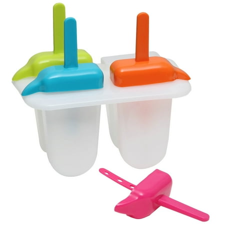 

Time for Treats Food-Safe Plastic Frost Bites Ice Pop Maker Dishwasher Safe - Perfect for Parties and Afternoon Treats