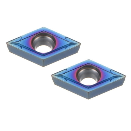 

Uxcell Carbide Turning Inserts DCMT11T304 for Indexable Turning Tool Holders 2 Pack