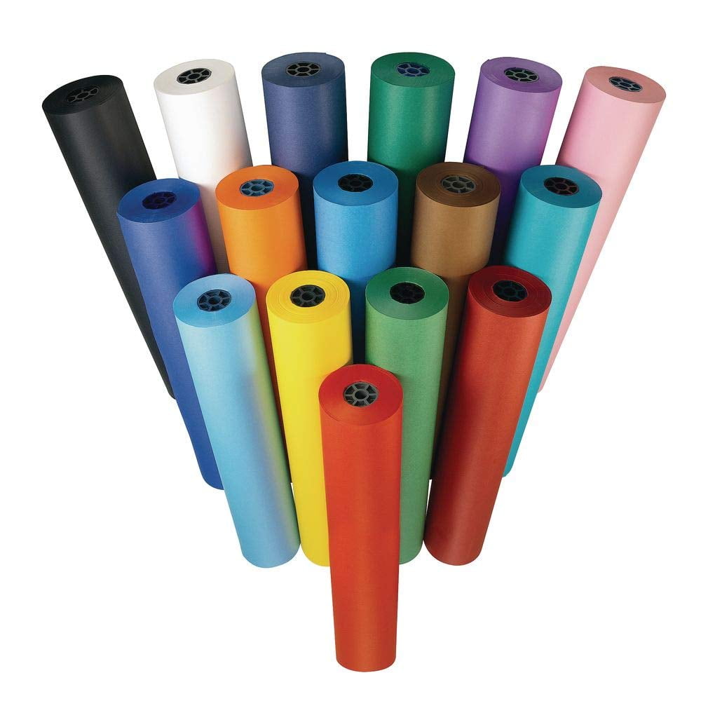 Colorations Dual Surface Paper Roll - Holiday Green 36\" x 1000'