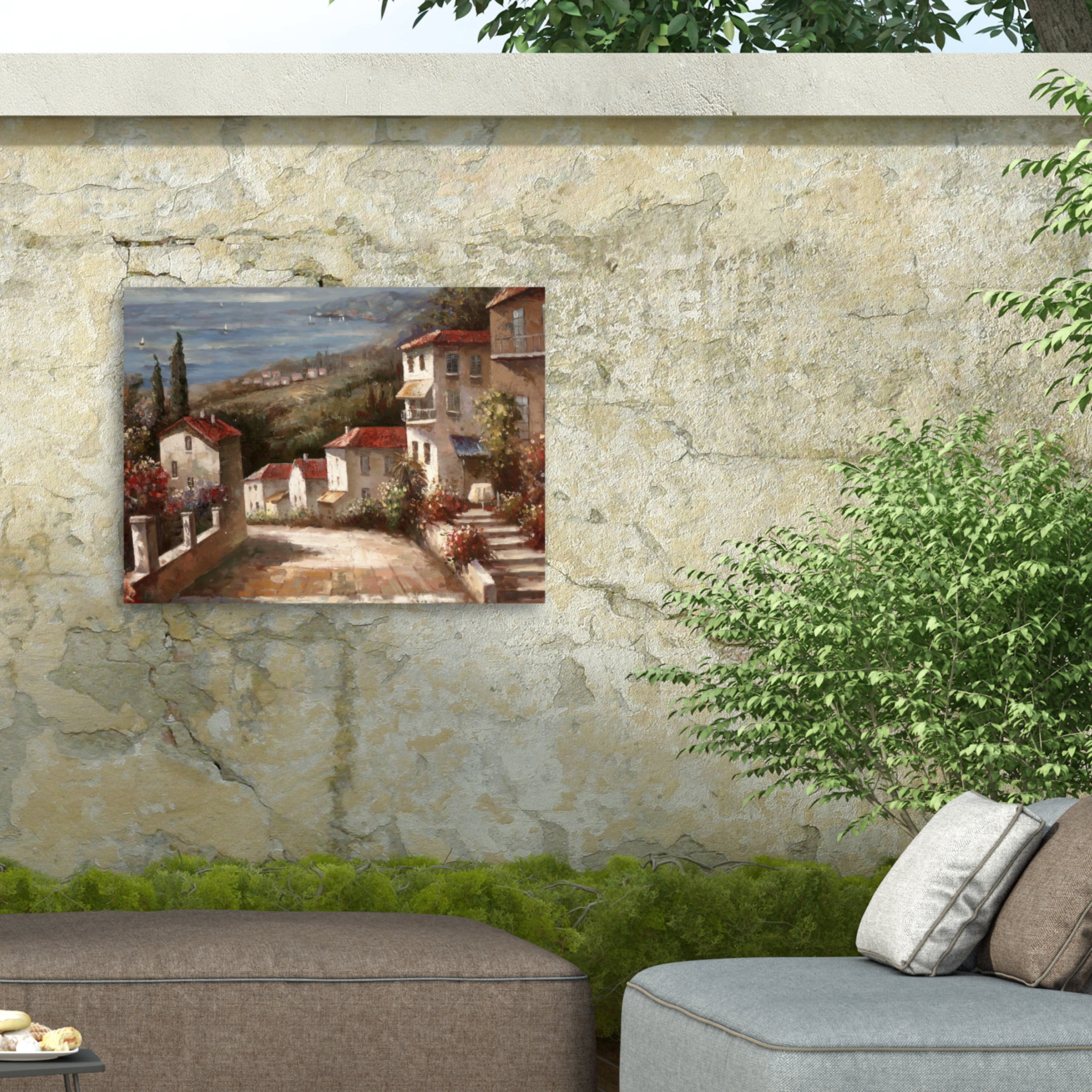Joval 'Home in Tuscany' Outdoor All-Weather Wall Decor