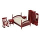 thumbnail image 5 of Muebles para casa de muñecas, 6 piezas de muebles en miniatura de madera, juego de mini muebles para casa de muñecas, accesorios para casa de muñecas a medida para la perfección, 5 of 12