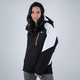 thumbnail image 2 of Chamarra Rompevientos Impermeable Ligera Para Mujer Color Negro Talla Chica, 2 of 8