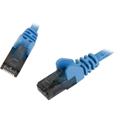 UPC: 0722868672099 | Belkin A3L980-10-BLU 10 ft. Cat 6 Blue CAT6 Snagless Networking Cable