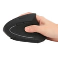 thumbnail image 4 of Vertical Mouse,  Efficient Plastic Material Black  Mouse 6 Keys  for Home for Office, 4 of 7