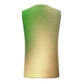 thumbnail image 6 of LODIENY Athletic Tank Tops for Men Casual Striped Color Block Printed Summer Sleeveless Scoop Neck Basic Workout Tees Tops Trendy Holiday Beach Tanks Shirts E-Green L, 6 of 6