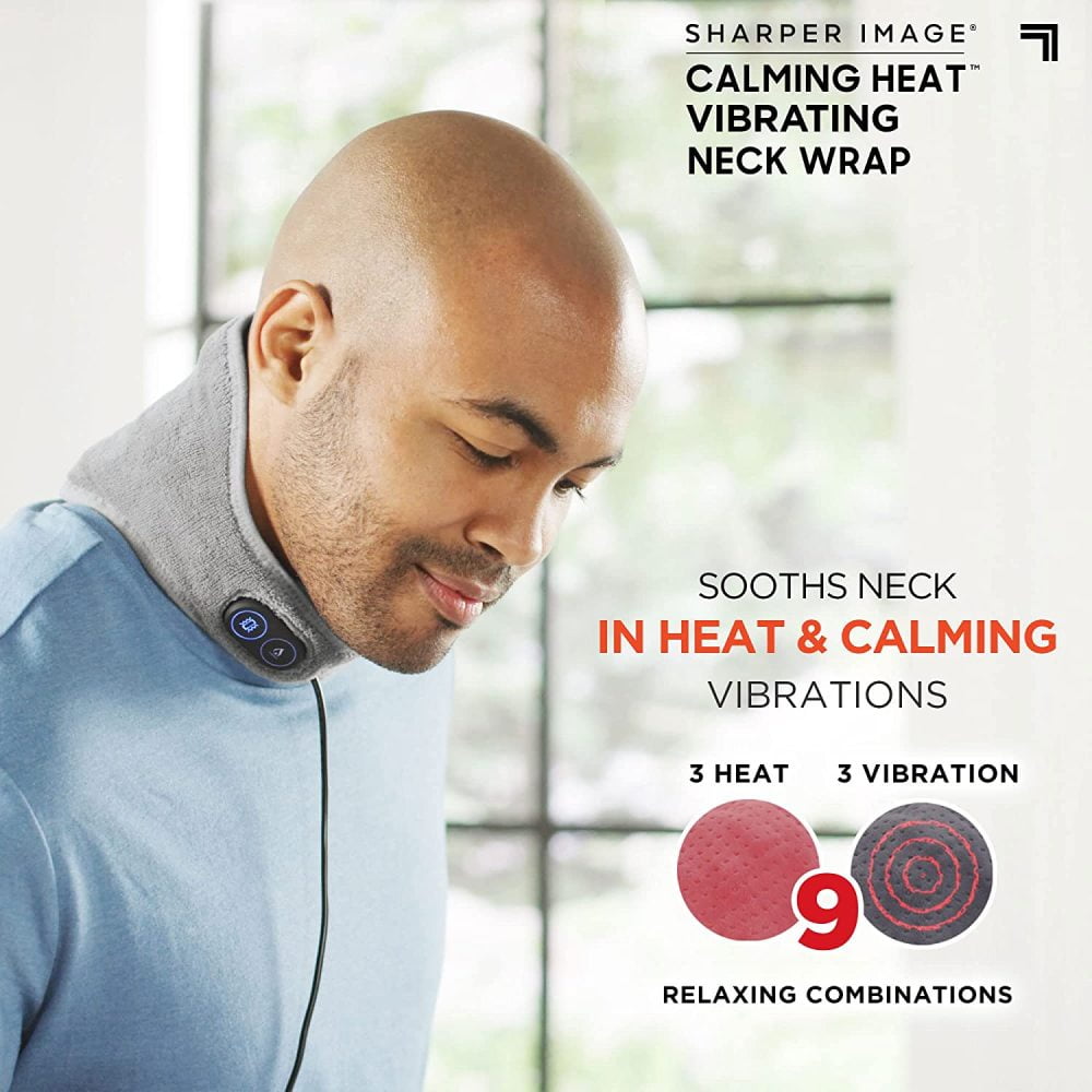 Buy Calming Heat Neck Wrap by Sharper Image Personal Electric Neck