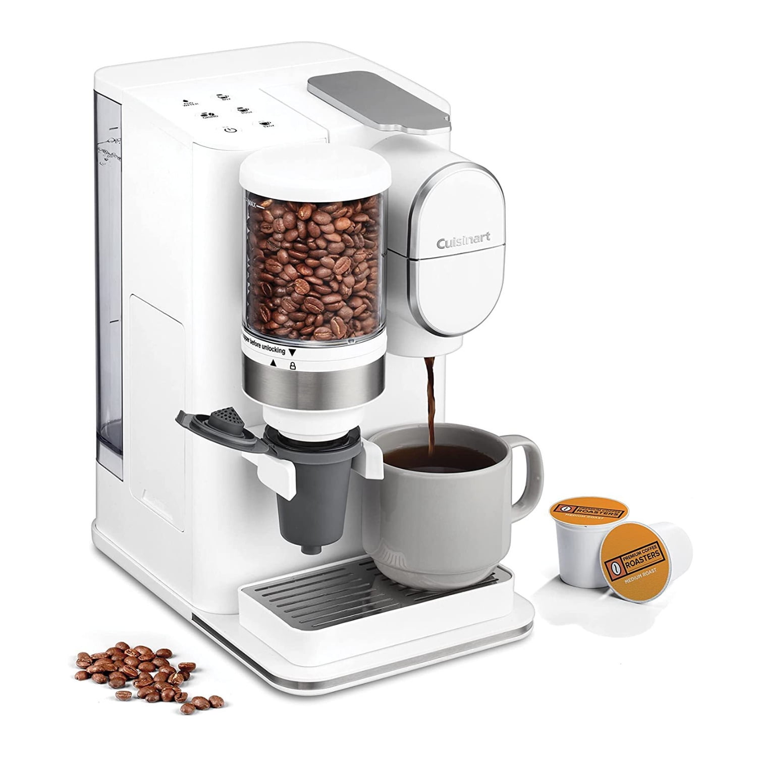 Cuisinart, Conical Burr Grind & Brew Single Serve Coffeemaker - Zola