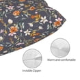 thumbnail image 3 of Pofeuu Wildflowers Print Polyester Microfiber Plush Pillowcases, Super Soft and Cozy Pillow Case Covers with Envelop Closure（Pillow core not included）-14"x20", 3 of 6