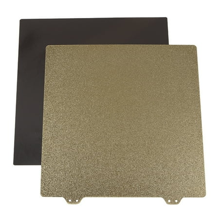 

SIEYIO for Ender-3 Printer Hot Bed 235mm Magnetic Sticker B Side+Double-Coated Texture PEI Powder Steel Plate Sheet Platform