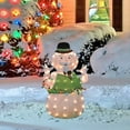 thumbnail image 2 of Rudolph 32 In. LED 2D Sam The Snowman Holiday Yard Art 56409, 2 of 2