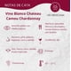 thumbnail image 2 of Vino Blanco Vid Mexicana Chateau Camou Chardonnay 750 ml, 2 of 5