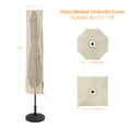 thumbnail image 2 of ACEGOSES Patio Market Table Umbrella Covers Zippered Waterproof Outdoor Parasol Deck Umbrella Cover, Fit for 7.5–11 Feet,KhaKi, 2 of 7