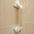 HealthSmart® Suction Cup Grab Bar With Germ Protection, 16"H x 2"W x 3