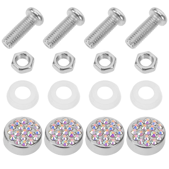 MLINS  License Plate Holder Nut Car Screws Hard Drive Case for Kit