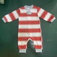 thumbnail image 5 of 2024 Otoño e Invierno nuevo traje con estampado de rayas para padres e hijos ropa para el hogar, 5 of 5