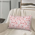 thumbnail image 5 of Sikiie Hand Drawn Hearts Print Plush Pillow Cover, Wrinkle-proof and Stain-resistant Pillow Protector without Pillow Core, Home Decoration-20"x30", 5 of 6