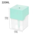 thumbnail image 1 of pitrice Humidifier USB Electric Humidifiers 220ML Sprayer A9 Top Fill with LED Night Light Home Improvement for Baby Plant White Blue 1Set, 1 of 6
