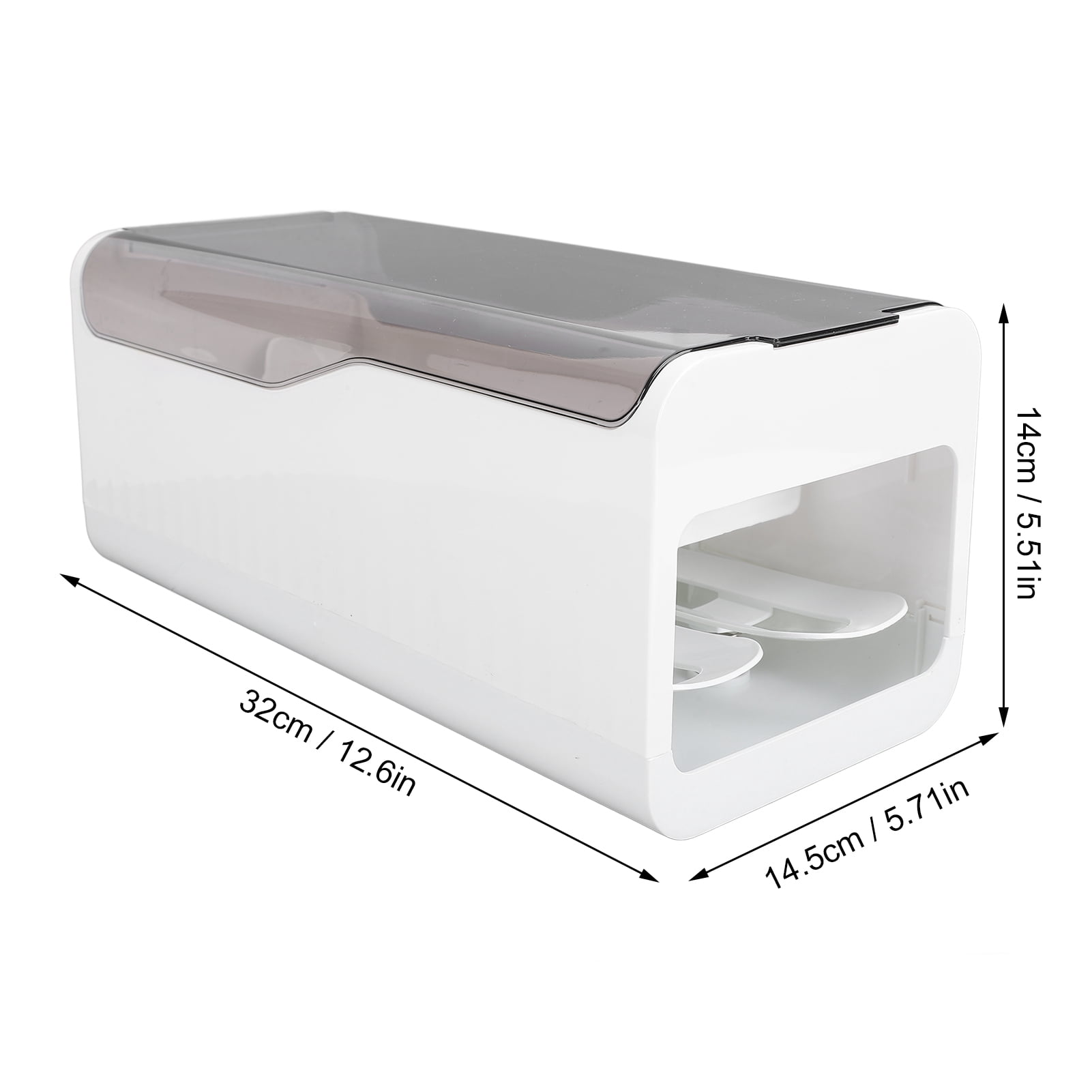 Rolling Egg Holder, Unique Refrigerator Egg Rack Save Space  For Refrigerator