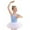Blue, variant on Odeerbi Ballet Leotards For Girls Gymnastics Leotards Baby Dance Clothes Summer Sling Cross Back Training Clothes One-piece Suit Rubber Band Skirt Set Pink