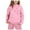 Pink, variant on Nee Born Outfit Girls Cropped Pants Child Toddler Boys Girls Long Sleeve Solid Warm Hoodie Pullover Tops Pants Kids Outfits Sweat Suit