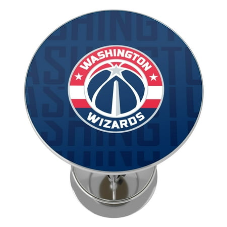 Washington Wizards NBA City Chrome Pub Table - Red, Navy Blue, Silver, White