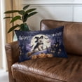 thumbnail image 3 of Happy Halloween Akita Witch Pumpkins Bats Quilt Pillowcase Inu Dog Lover Throw Pillow Cover Bed Home Decor - 13012, 3 of 5